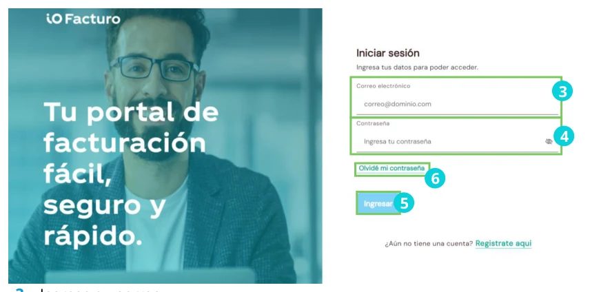 Formulario de acceso