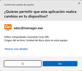Control de cuentas de usuario al iniciar la consola