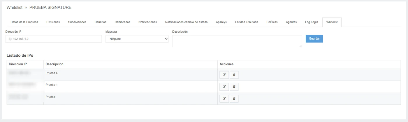 Inbox whitelist