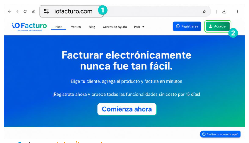 Sign-in screen