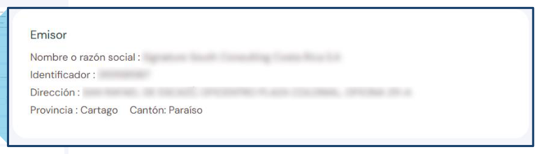 Issuer section